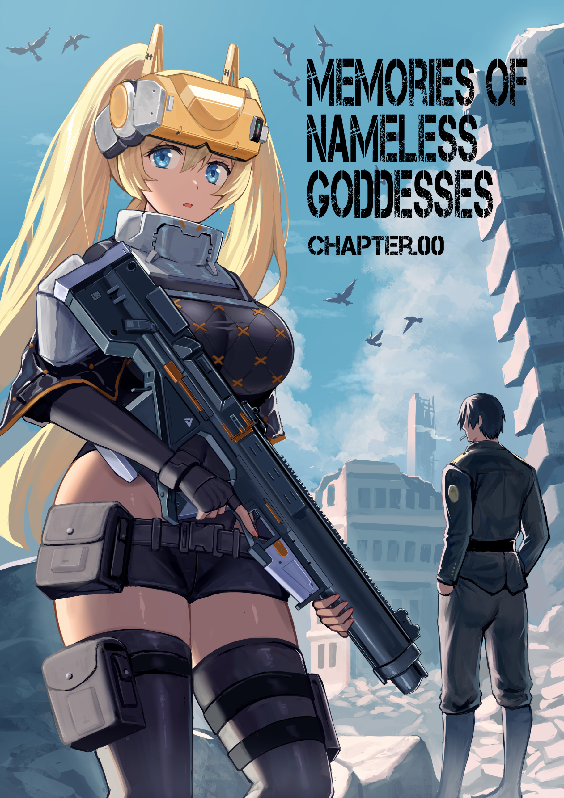 Goddess of Victory: Nikke - Ryousangata Nike x Sousaku Shikikan